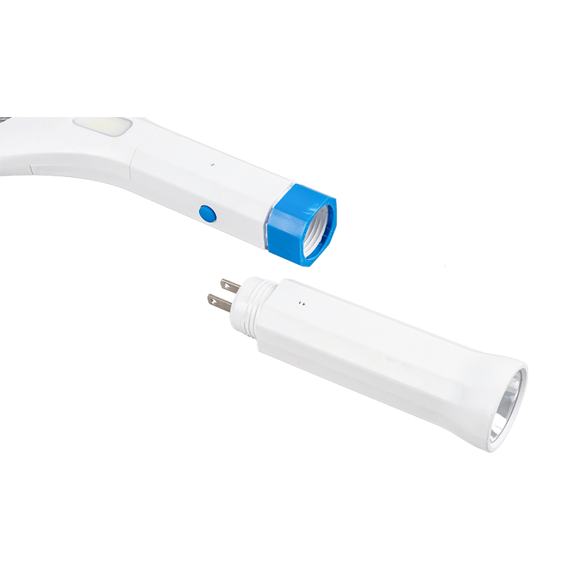 FF-808 拆卸带 LED 灯的手电筒 铅酸电池 400mAh 家用电动蚊拍