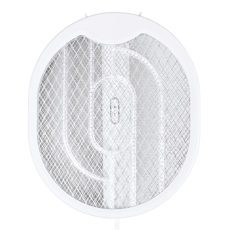 FF-881 可折叠 USB 充电式电动蚊拍,带显示屏