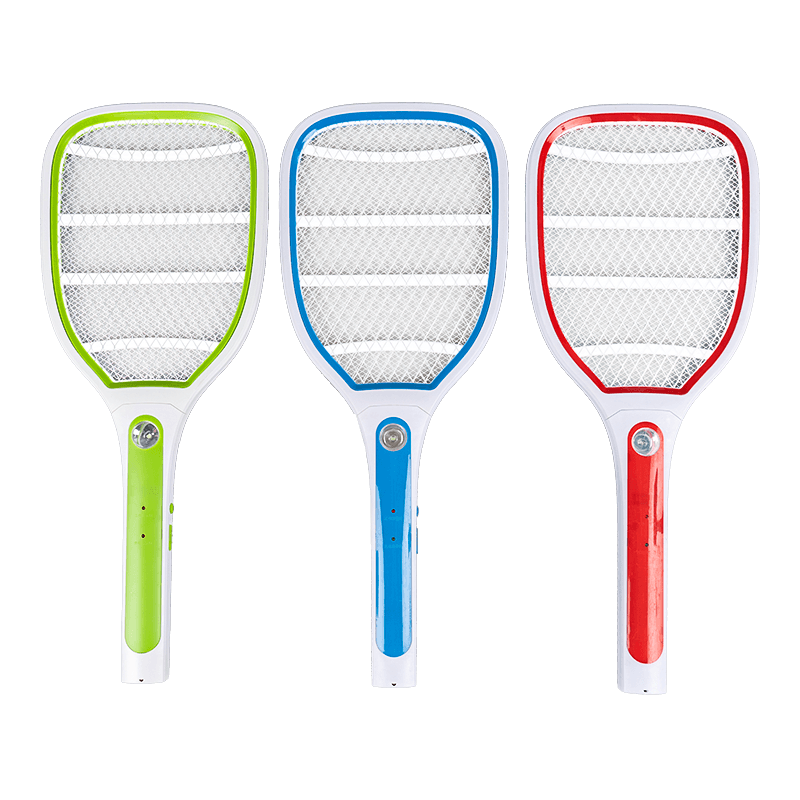 FF-002 3色LED铅酸电池400mAh,带插头电动蚊式拍打器