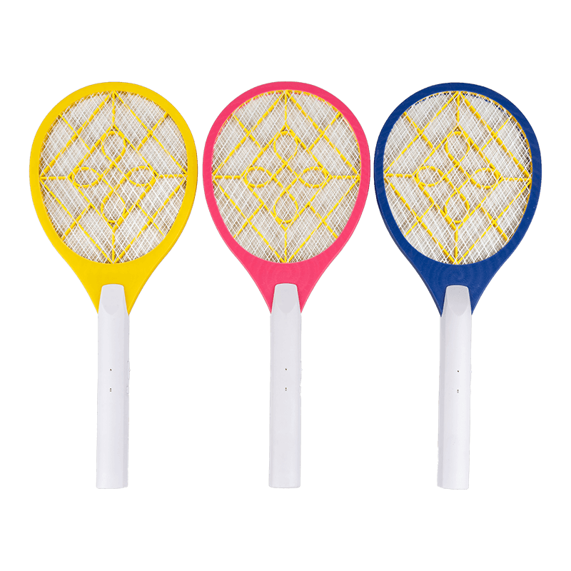 FF-003A 500mAh 锂电池电动蚊拍,带 USB 线缆