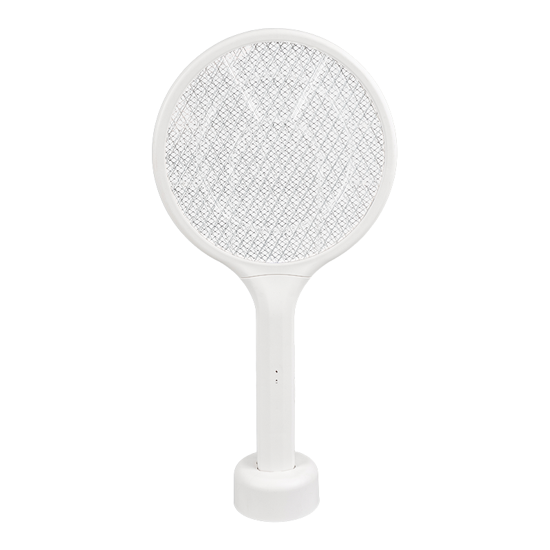 FF-671 250mAh 铅酸电池锈迹图案电动蚊拍带底座