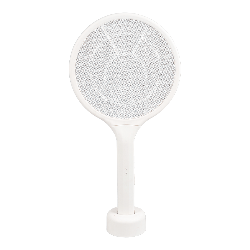 FF-672 500mAh 锂电池锈迹图案灯电蚊拍带底座