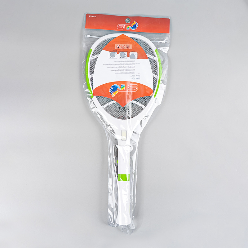 FF-808 拆卸带 LED 灯的手电筒 铅酸电池 400mAh 家用电动蚊拍