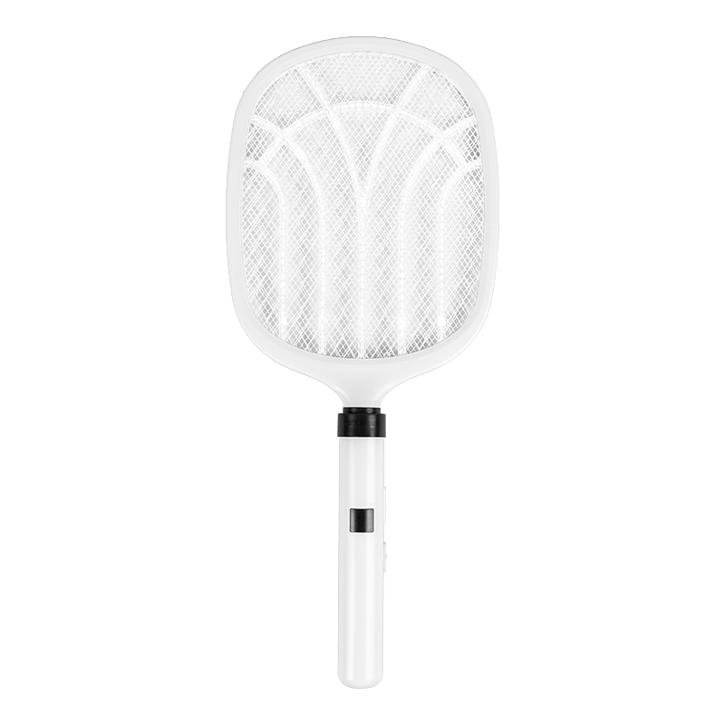 FF-883A 1200mAh 刺绣图案灯 USB 底座锂电蚊拍