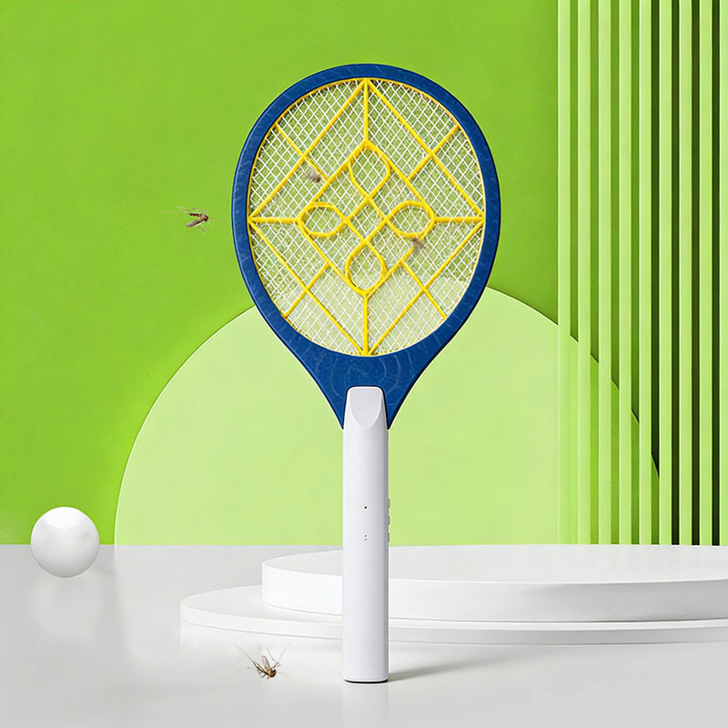 FF-003A 500mAh 锂电池电动蚊拍,带 USB 线缆